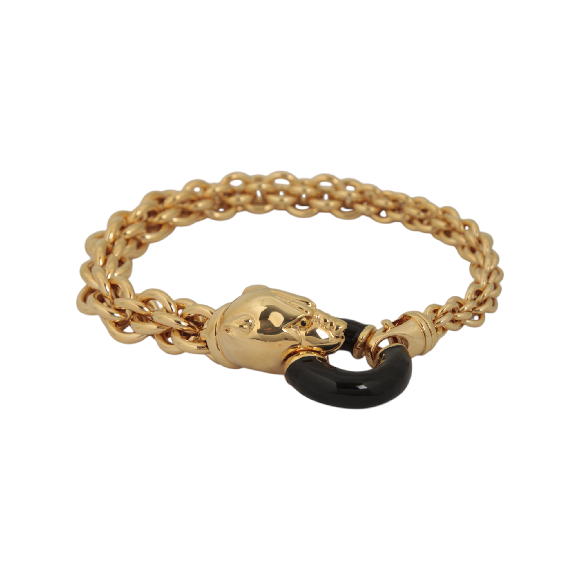 COLLAR DE CADENA DE PANTERA