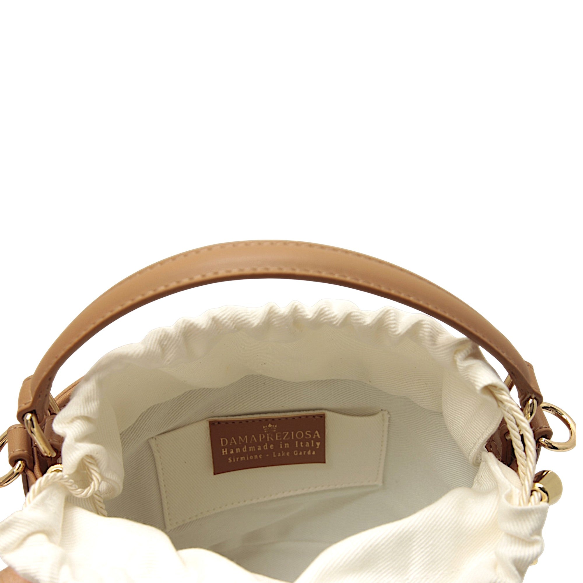 AURELIA HERITAGE BUCKET BAG by DAMAPREZIOSA
