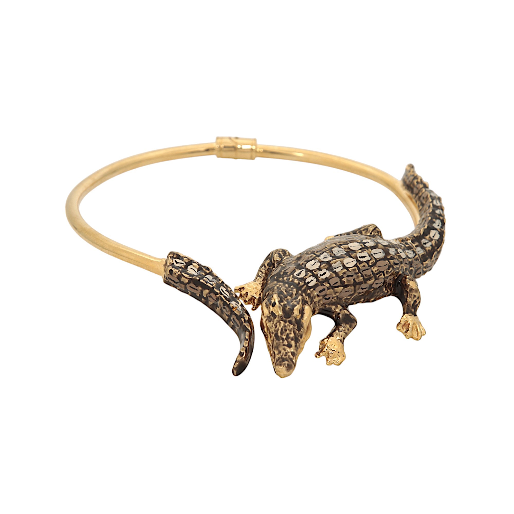 FULL-BODY CROCODILE NECKLACE