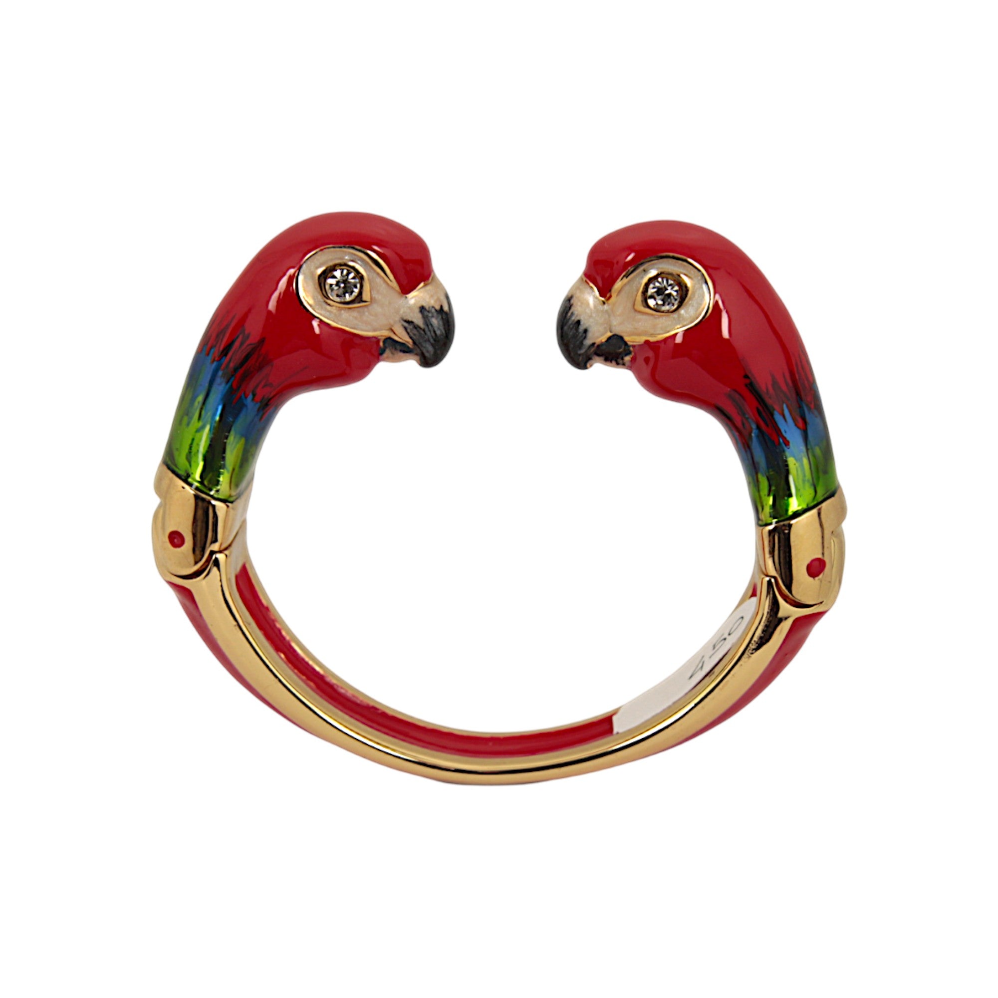RED PARROT BRACELET TWO HEADS-MAXI EDITION