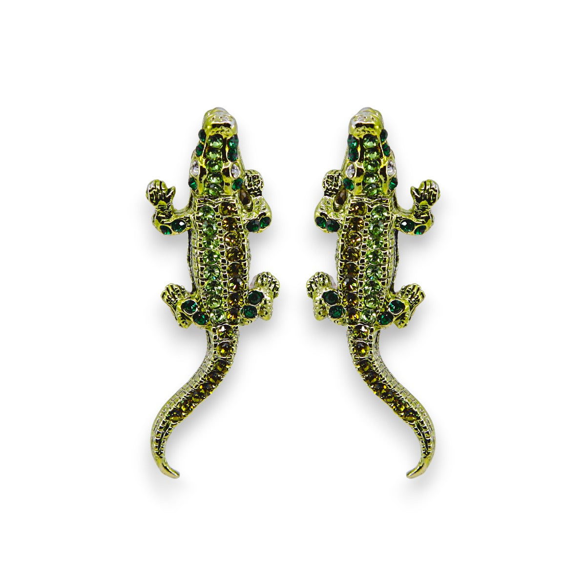 CROCODILE EARRINGS