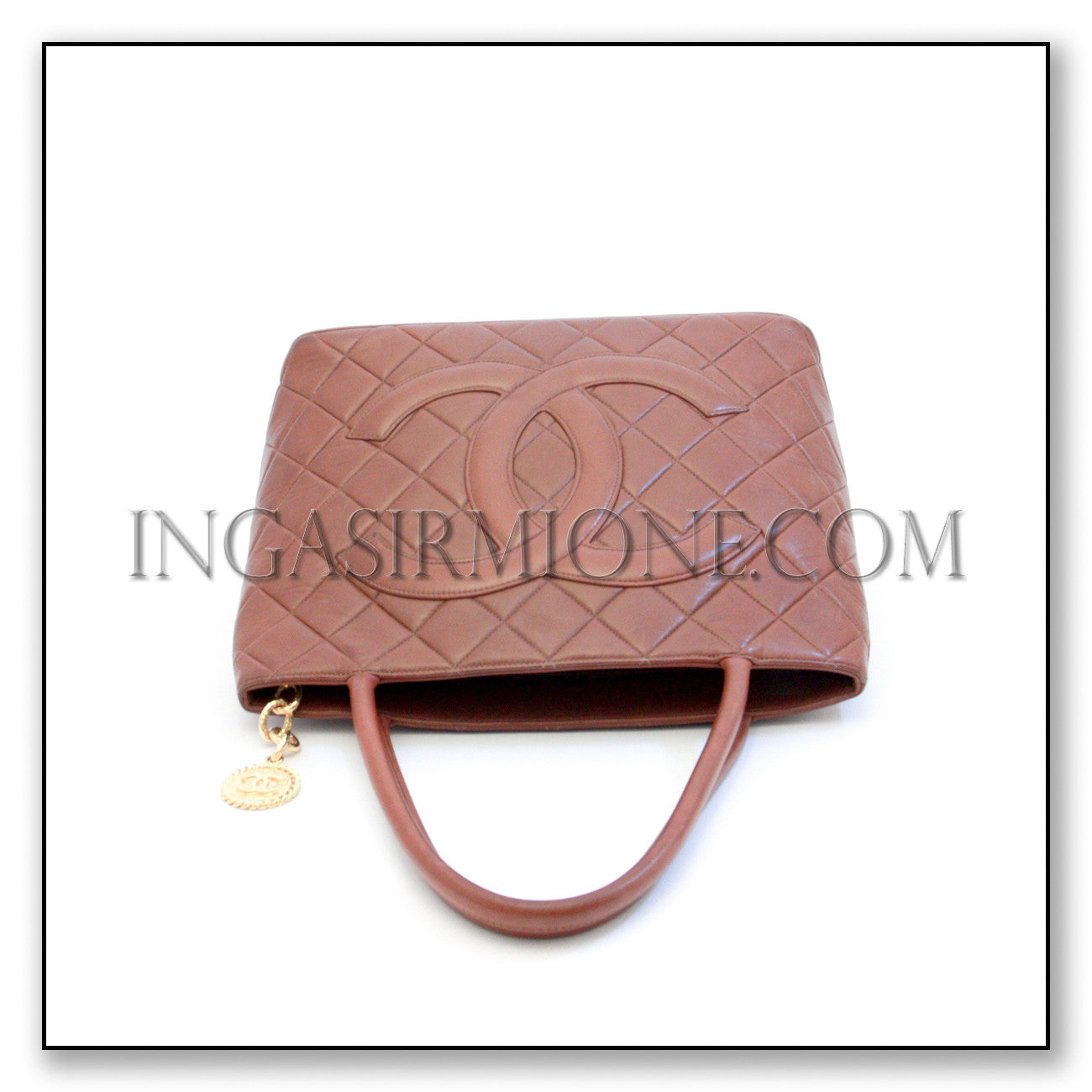 CHANEL Classic Quilted Shopper Tote Bag