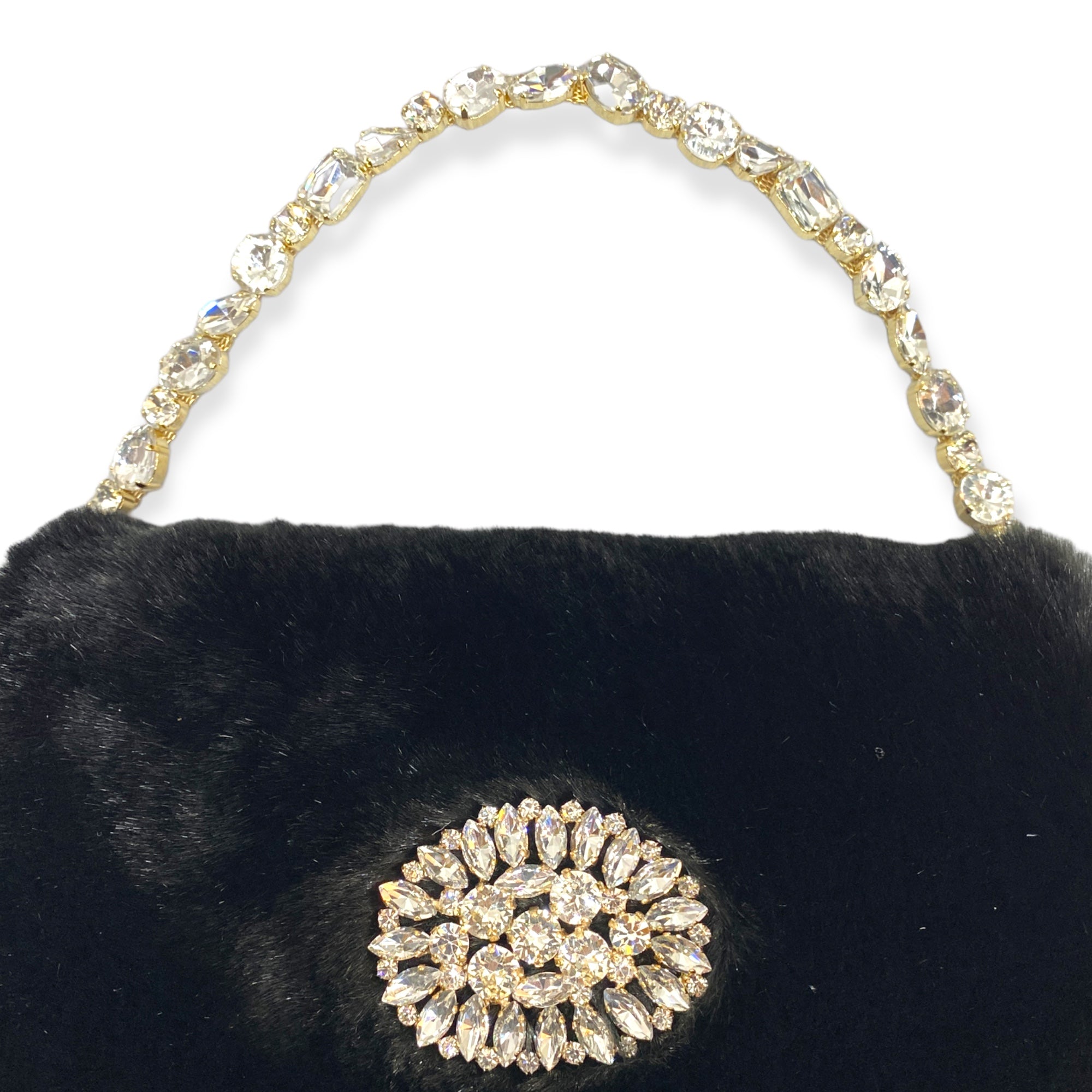 Bolso Victoria de piel sintética negra