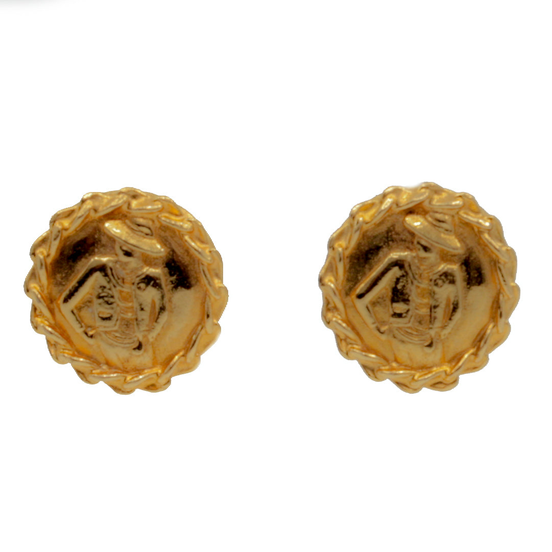 PENDIENTES CON EL LOGOTIPO DE CHANEL COCO