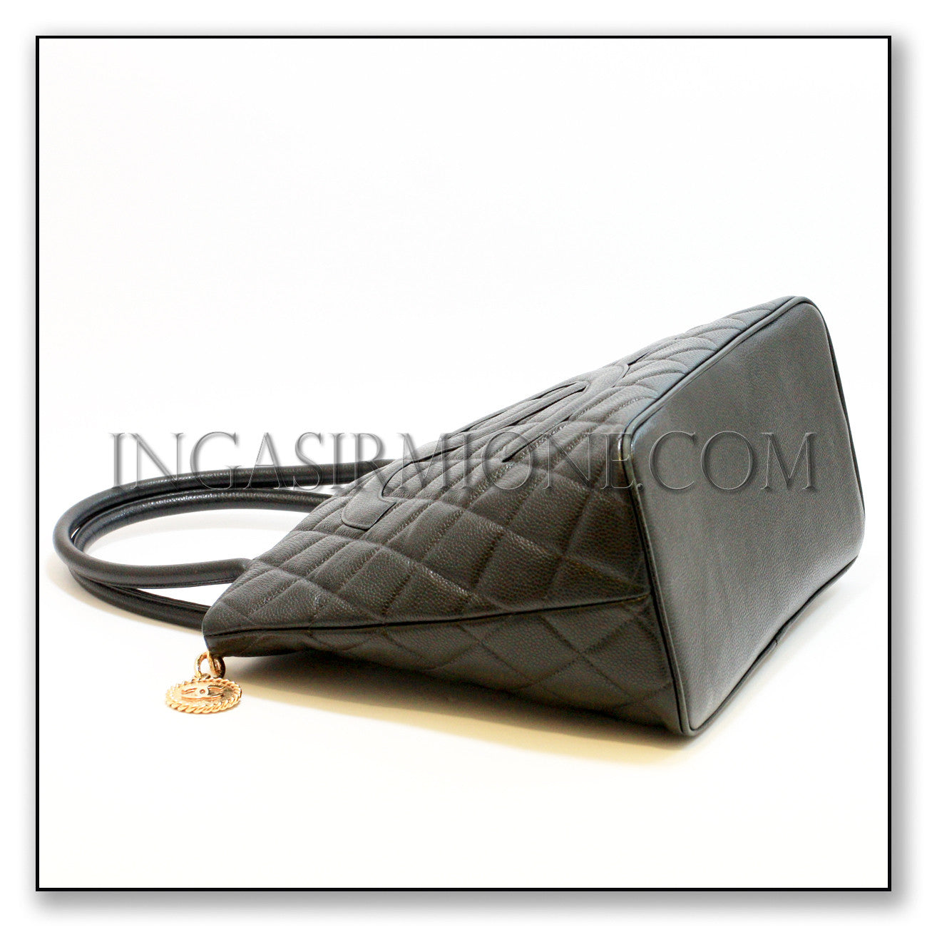 CHANEL Classic Quilted Shopper Tote Bag