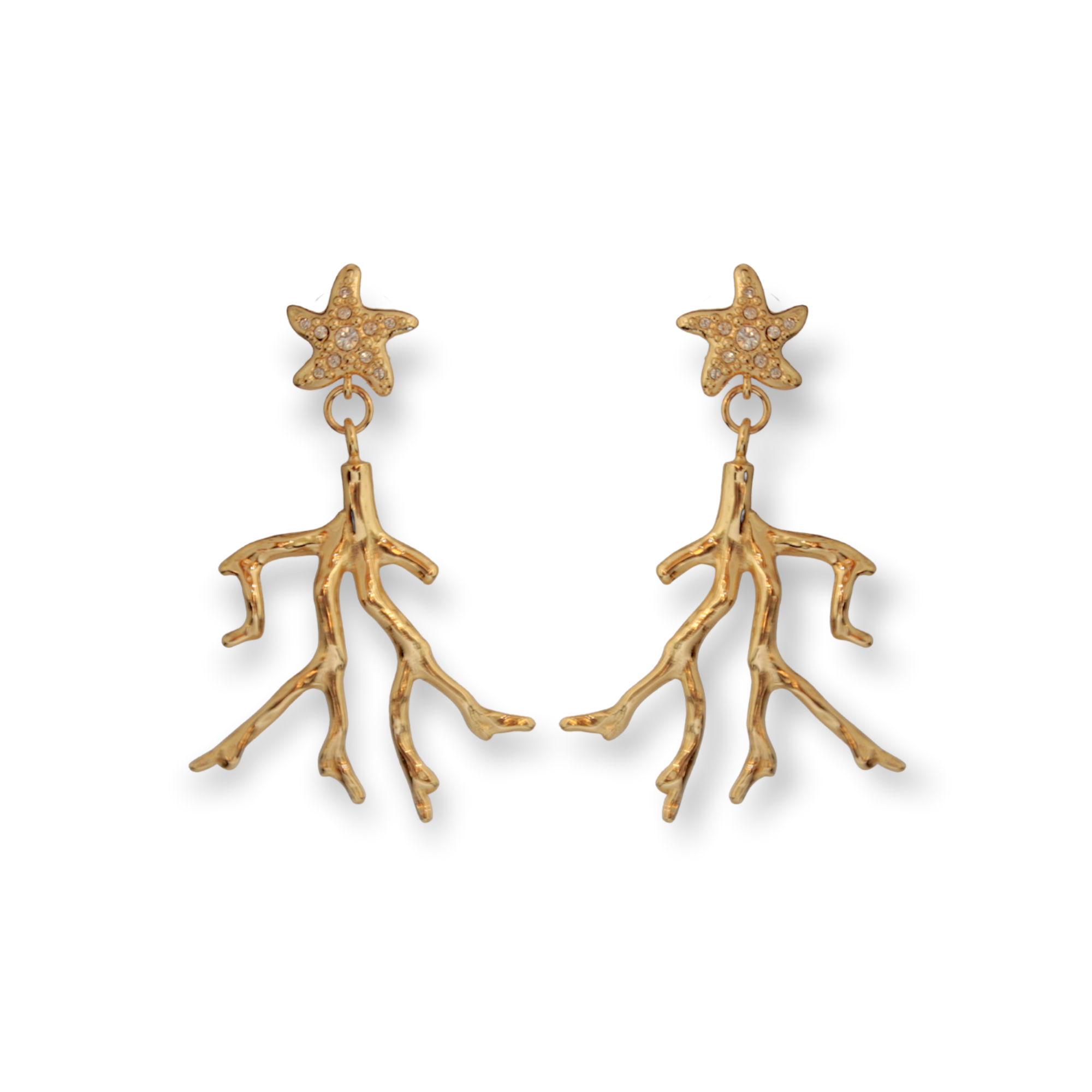 EARRINGS 2731 Gold plated