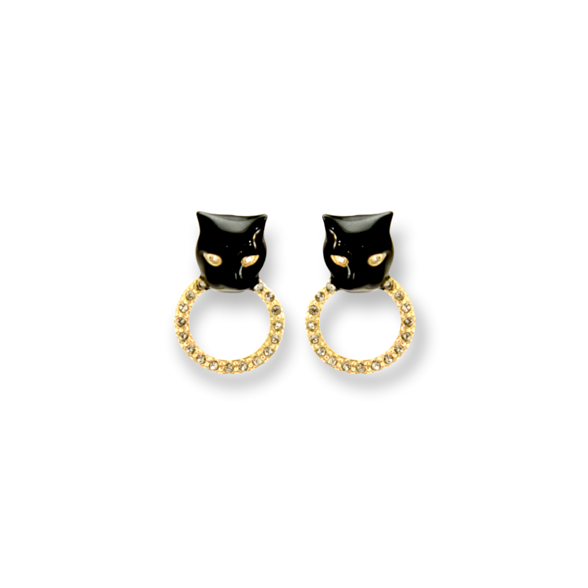 BLACK PANTHER EARRINGS MICRO