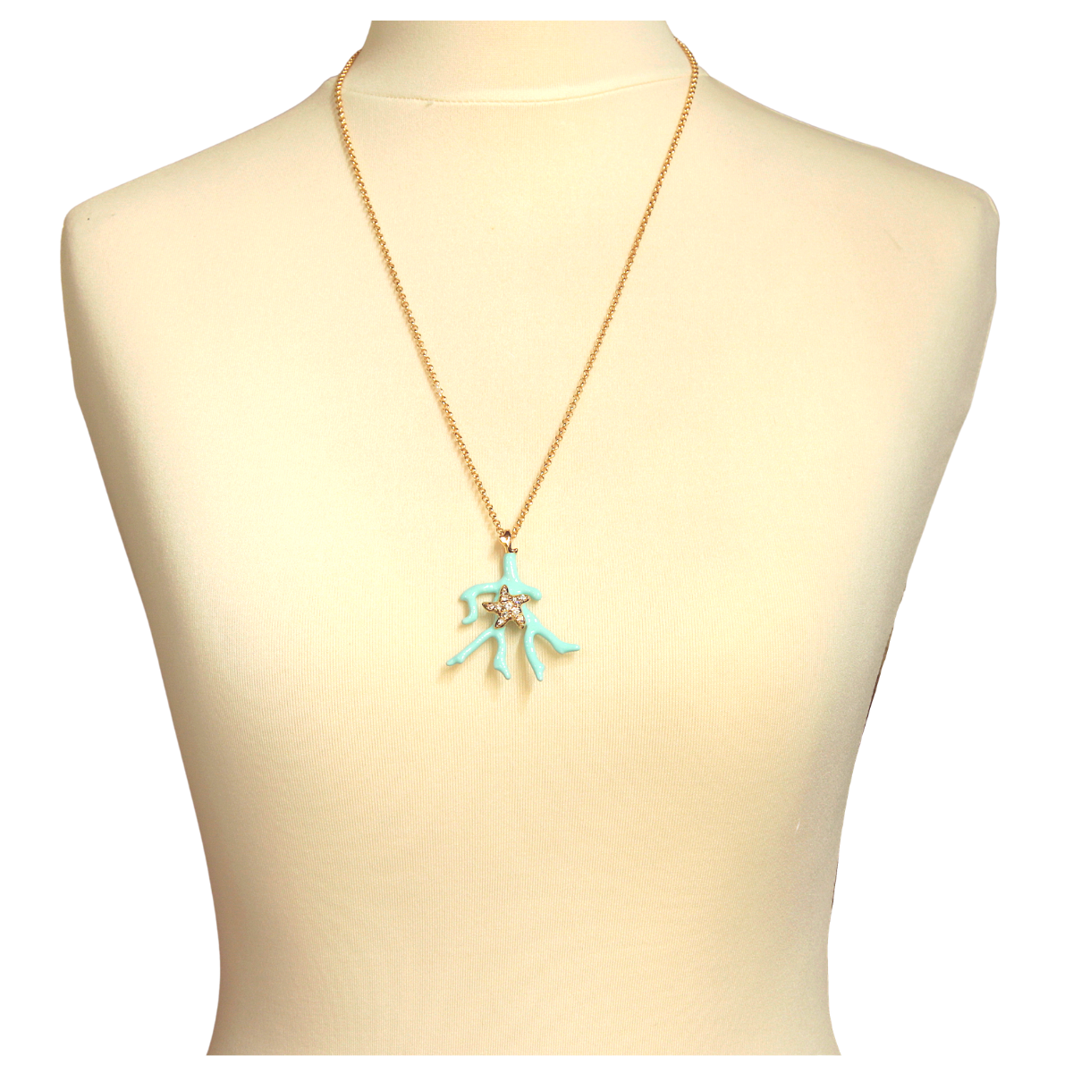 NECKLACE 2840 Turquoise color