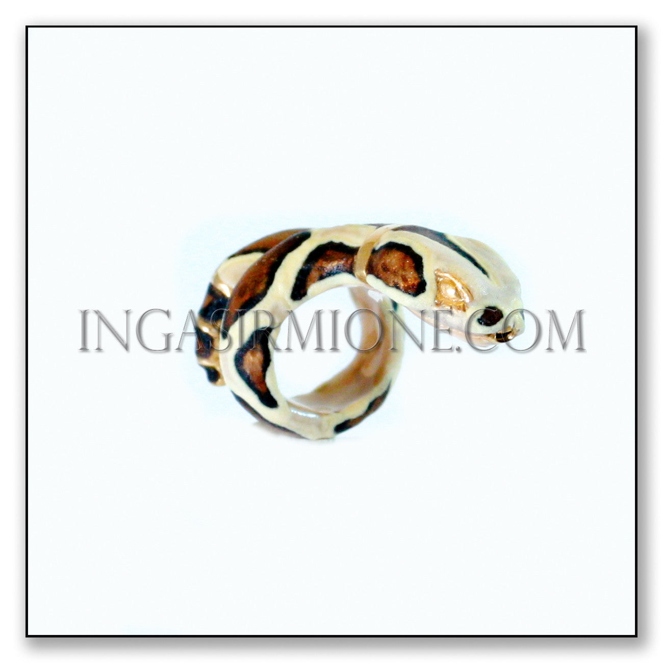 ring snake enamels smalti serpente