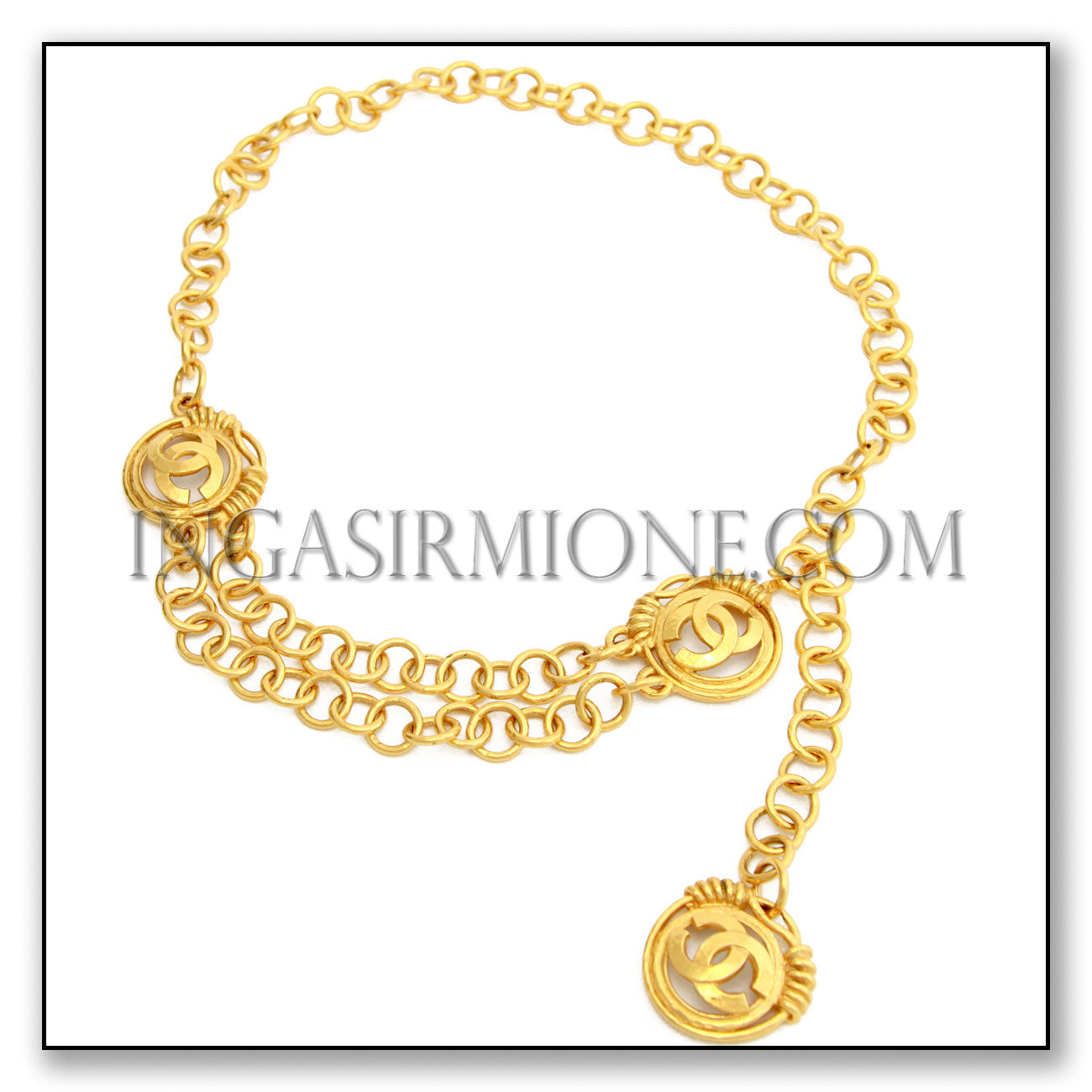 CC MEDALLION NECKLACE/BELT