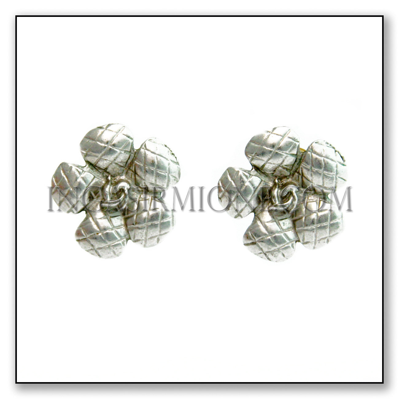 chanel camelia earrings