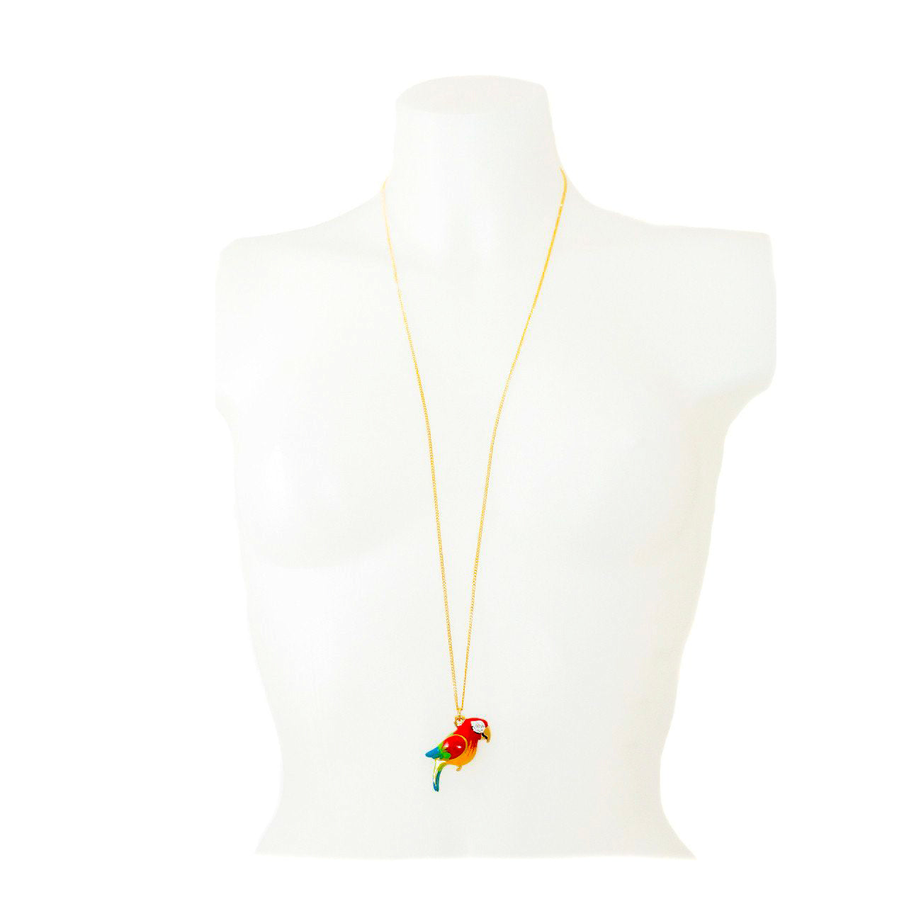 COLLAR DE LORO ROJO