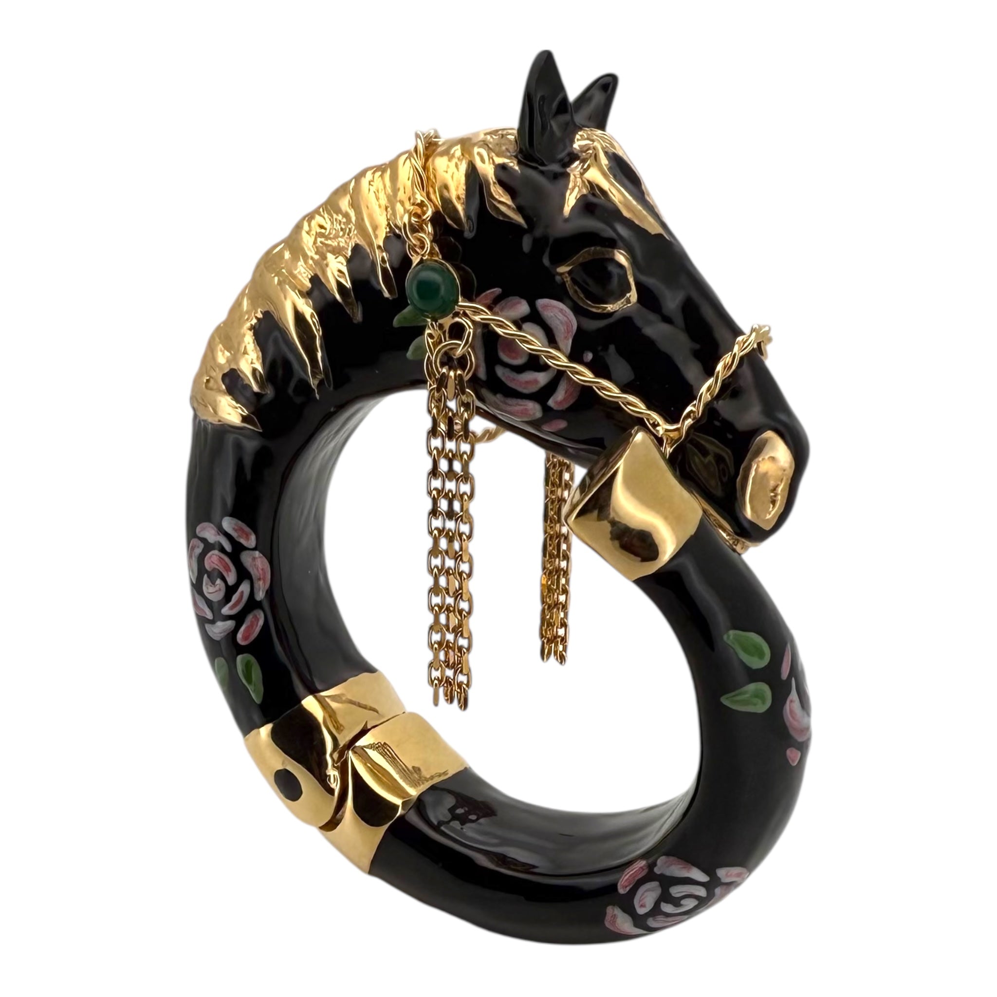 BLACK HORSE BRACELET L