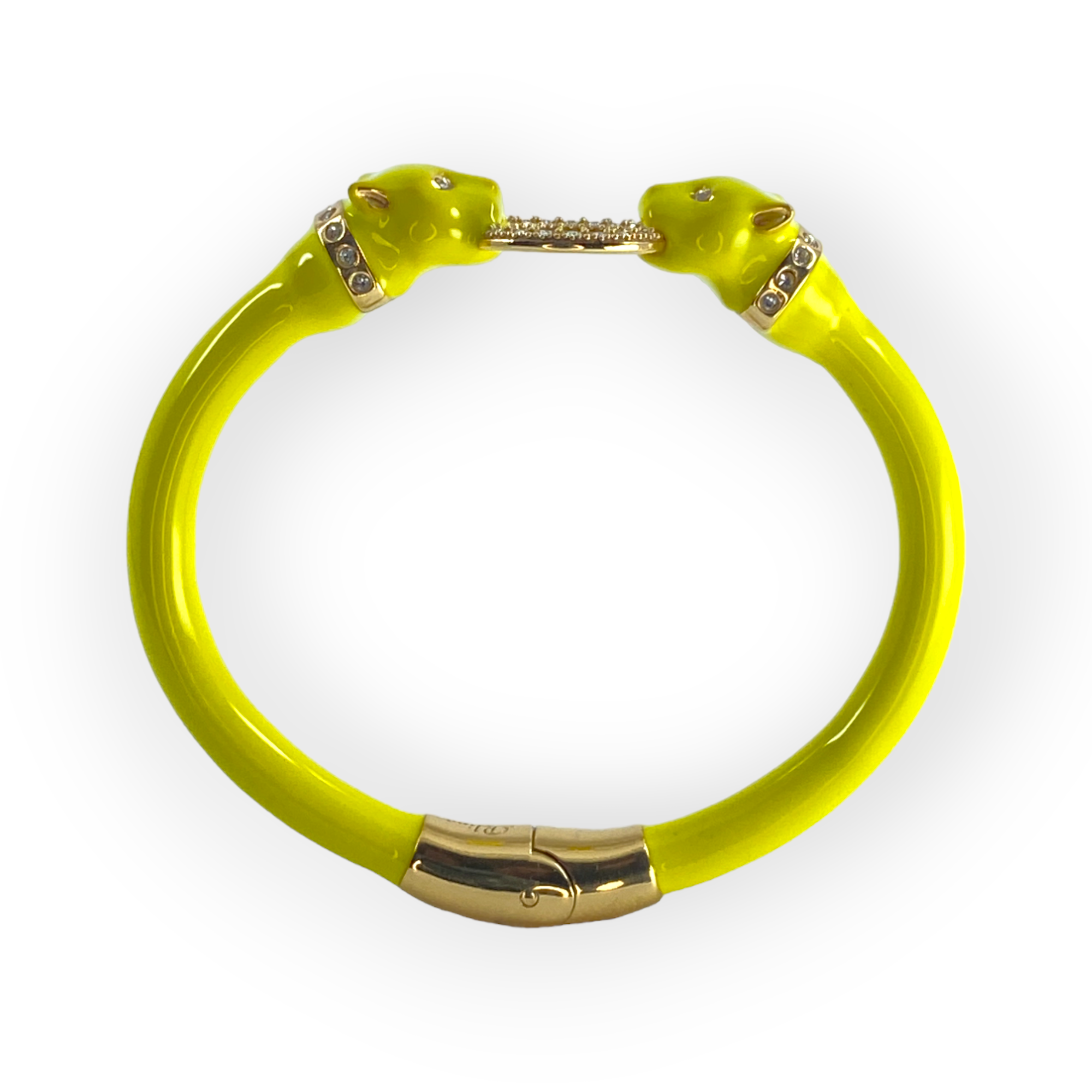 LEMON YELLOW PANTHER  BRACELET MICRO