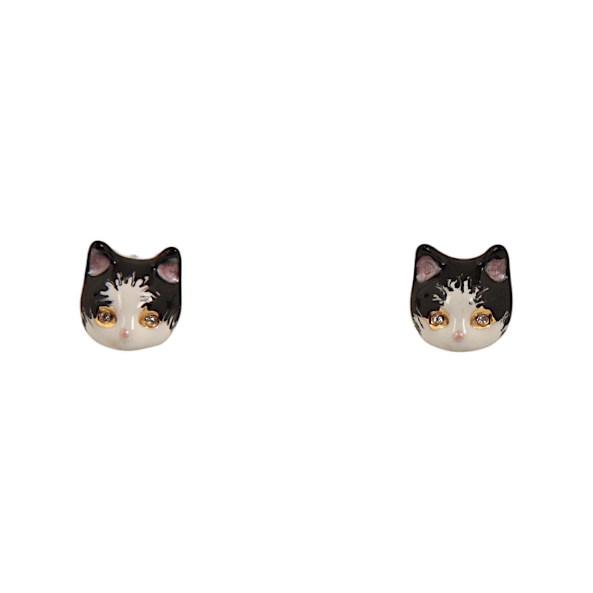 BLACK CAT EARRINGS