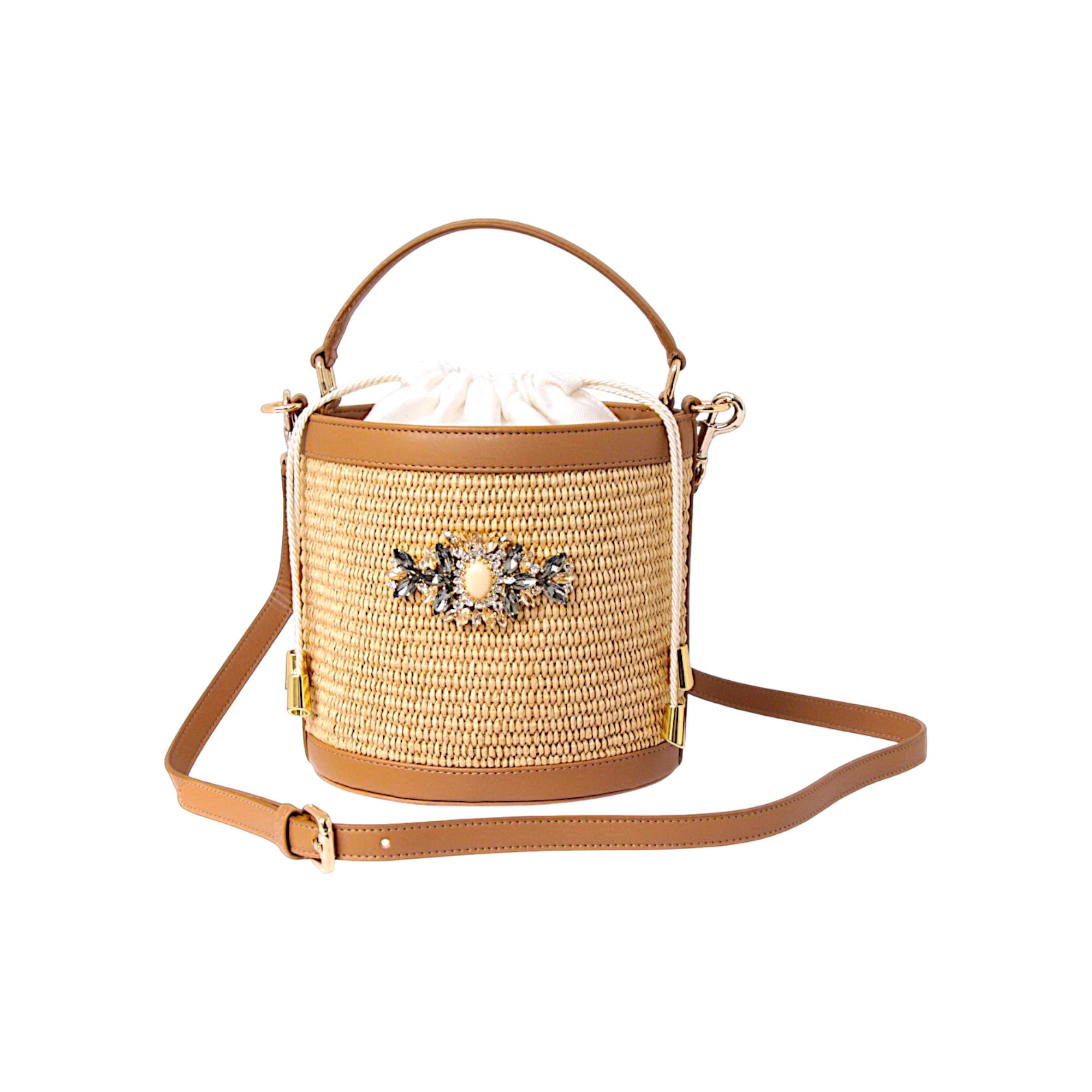 AURELIA HERITAGE BUCKET BAG by DAMAPREZIOSA