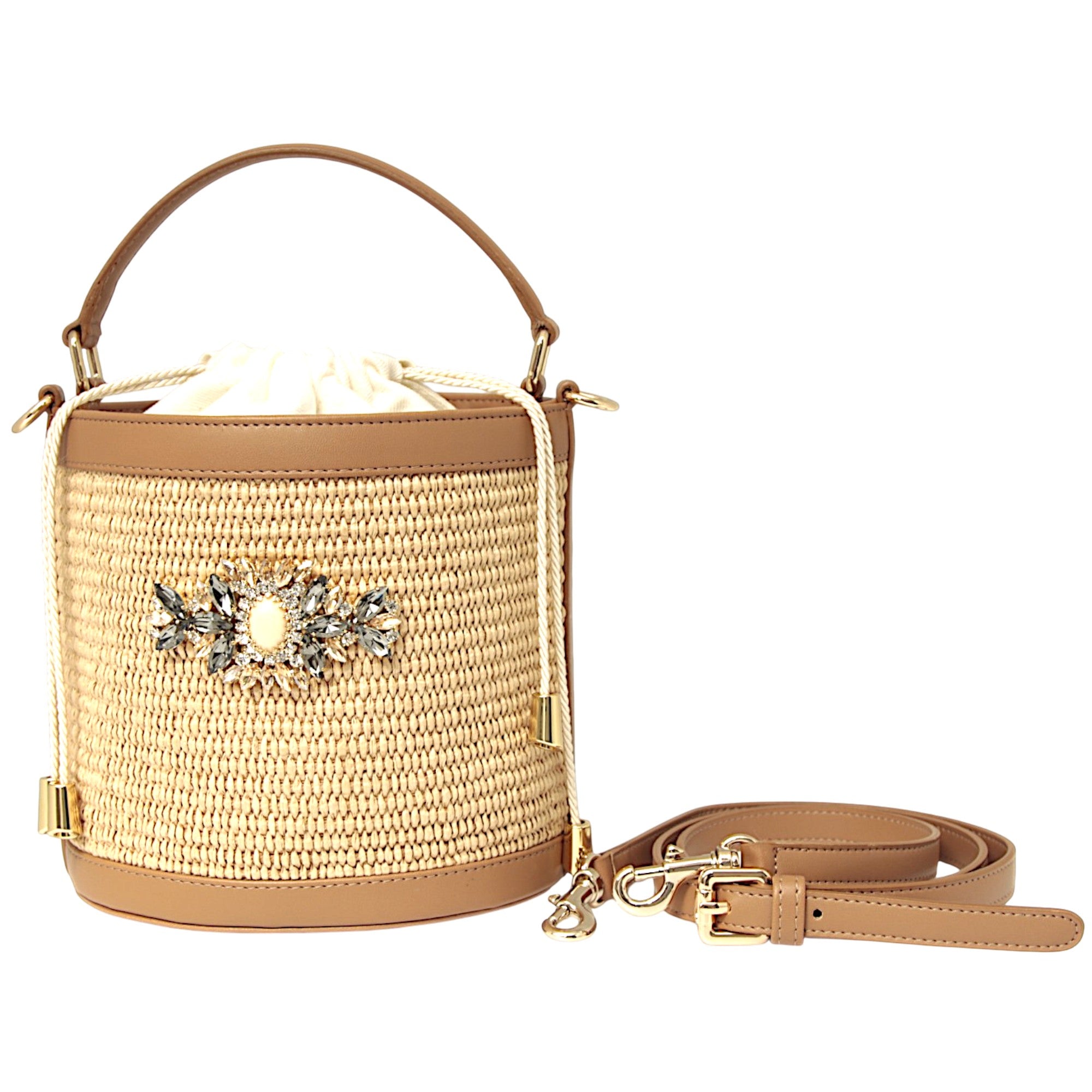 AURELIA HERITAGE BUCKET BAG by DAMAPREZIOSA