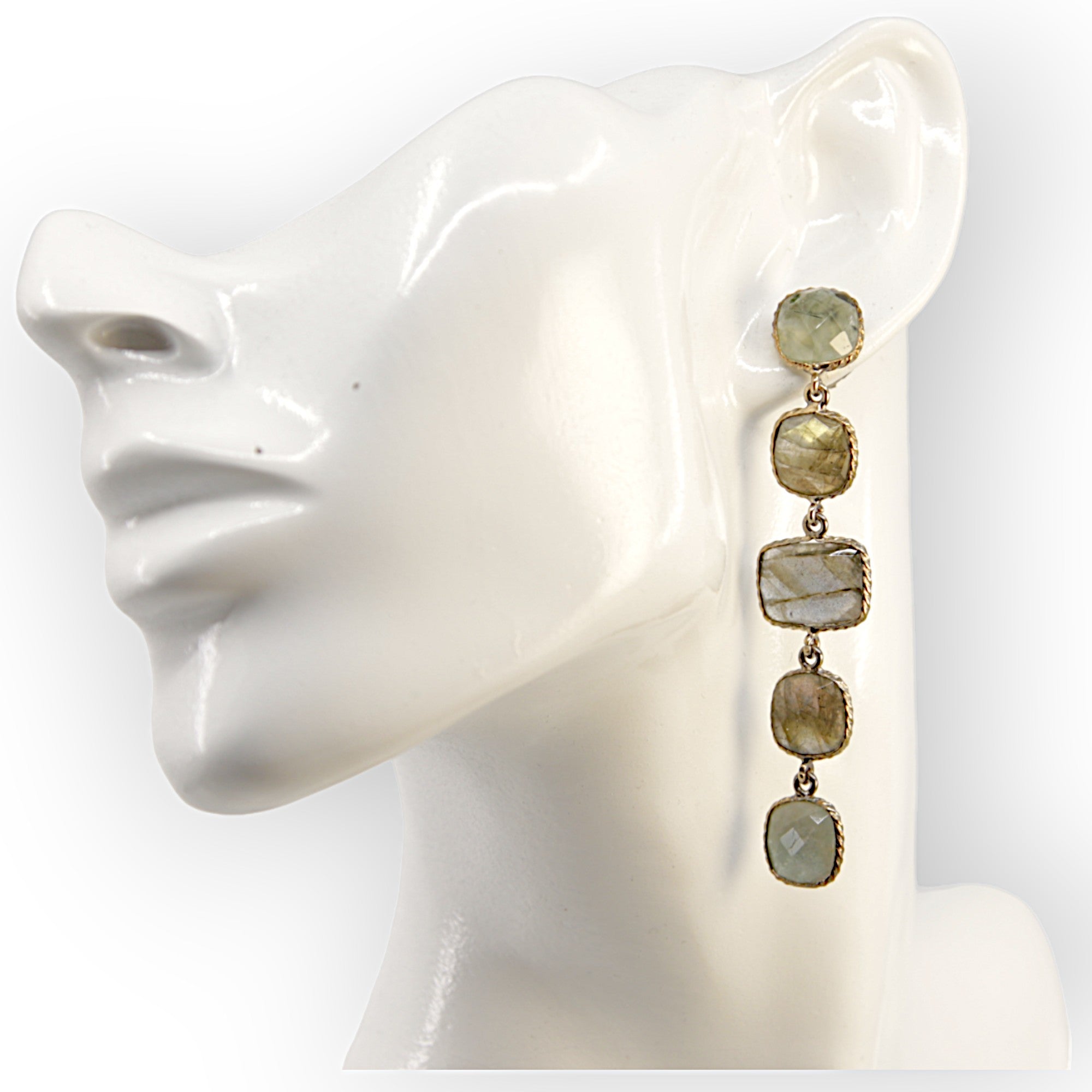 Earrings 1415E labradorite