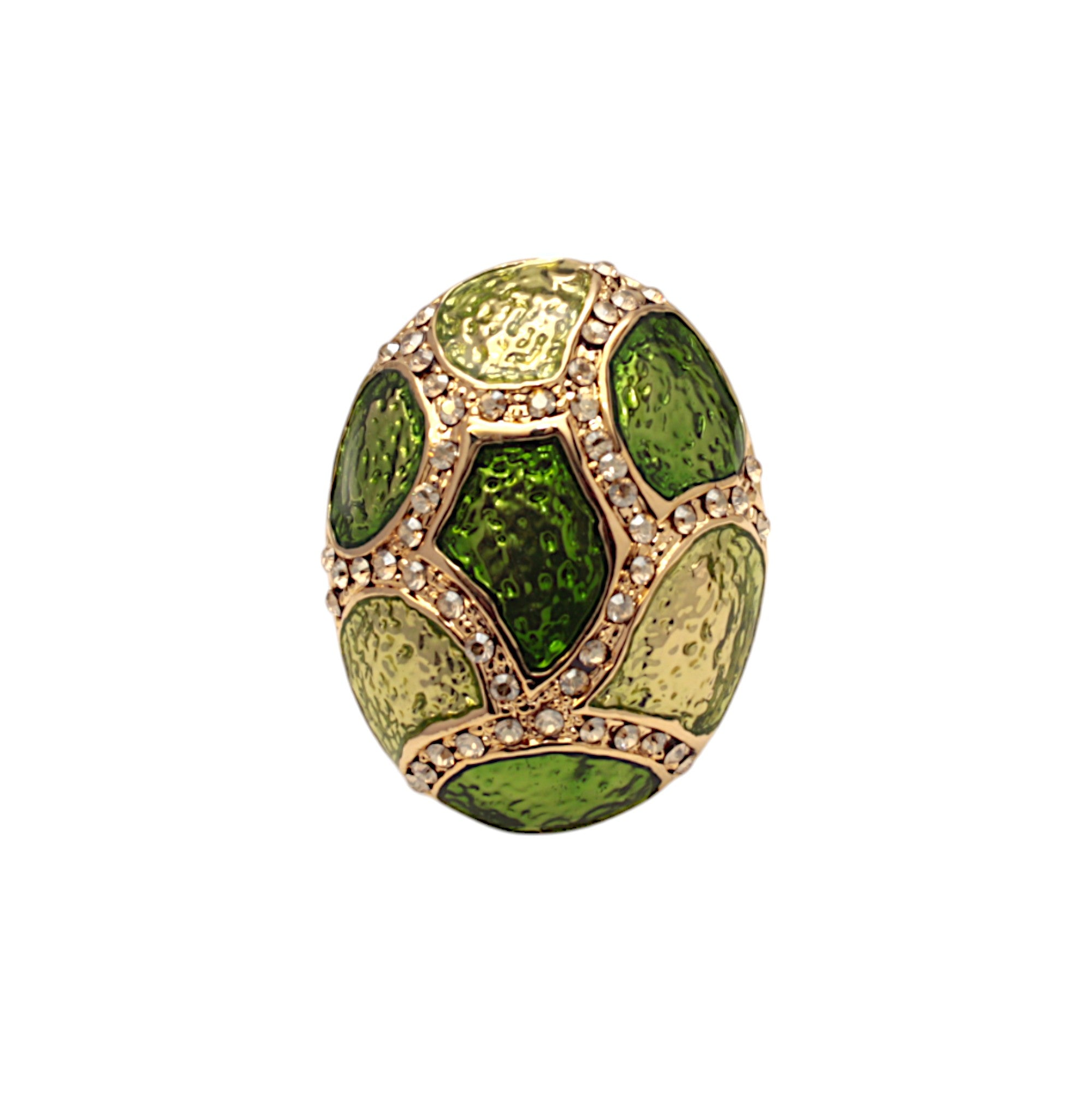 MOSAIC RING GREEN