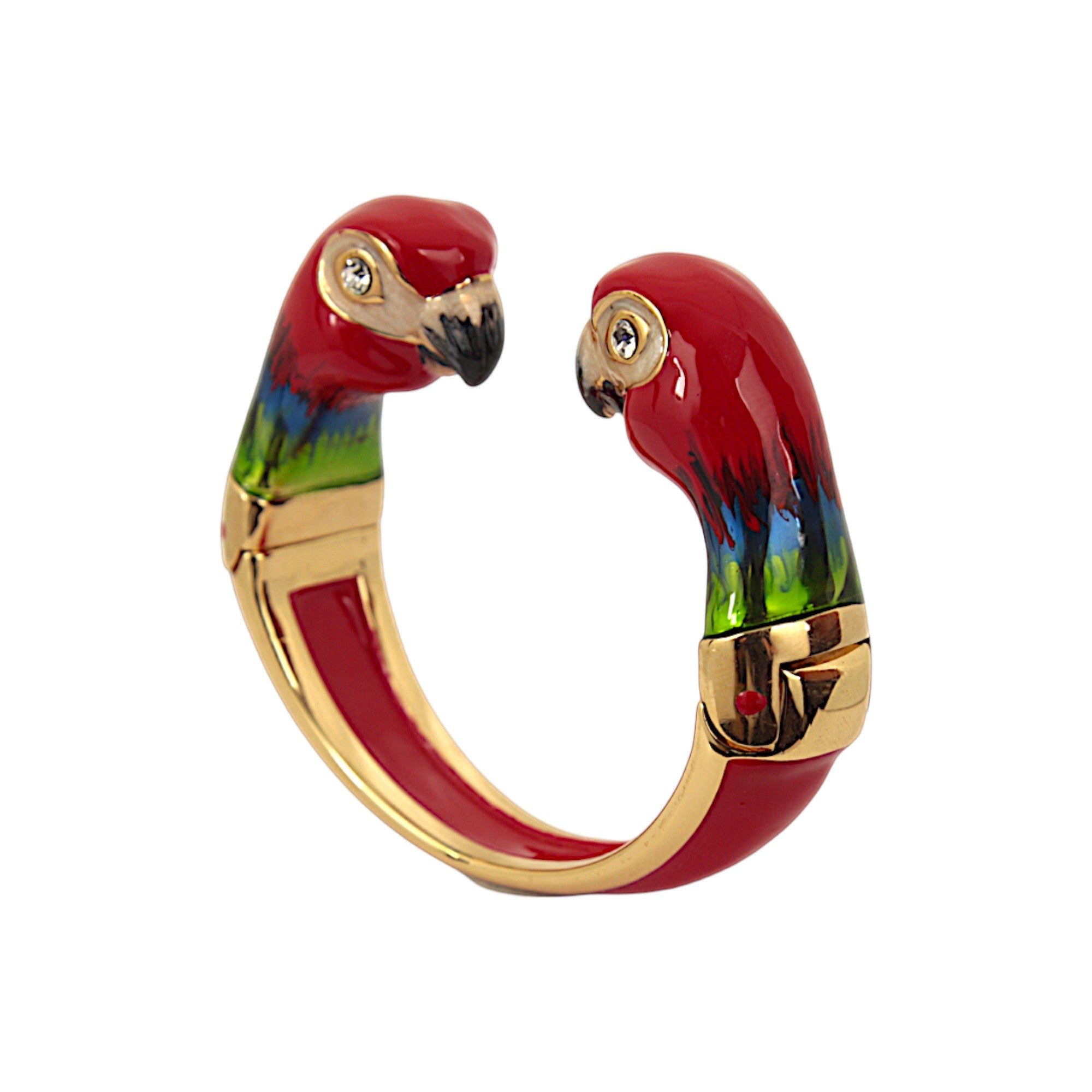 RED PARROT BRACELET TWO HEADS-MAXI EDITION