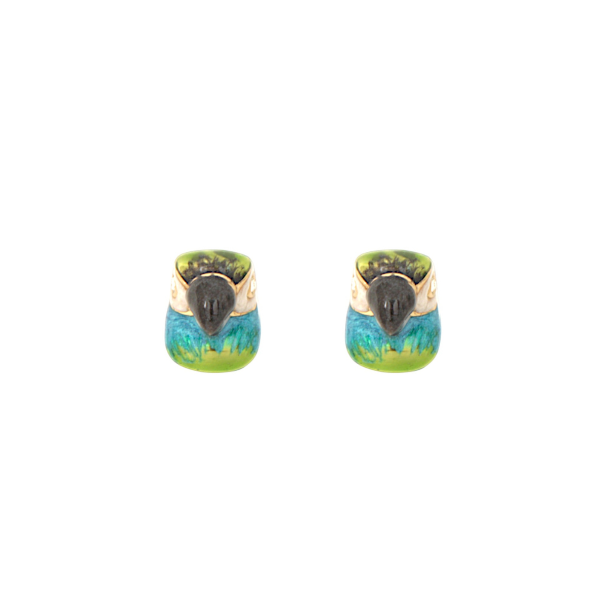 BLUE PARROT EARRINGS