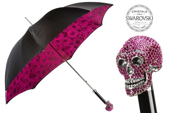 UMBRELLA SKULL PINK