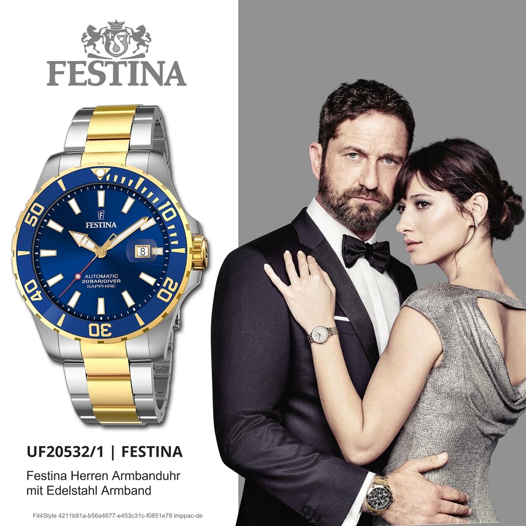 OROLOGIO FESTINA AUTOMATICO F20532/1 BLUE