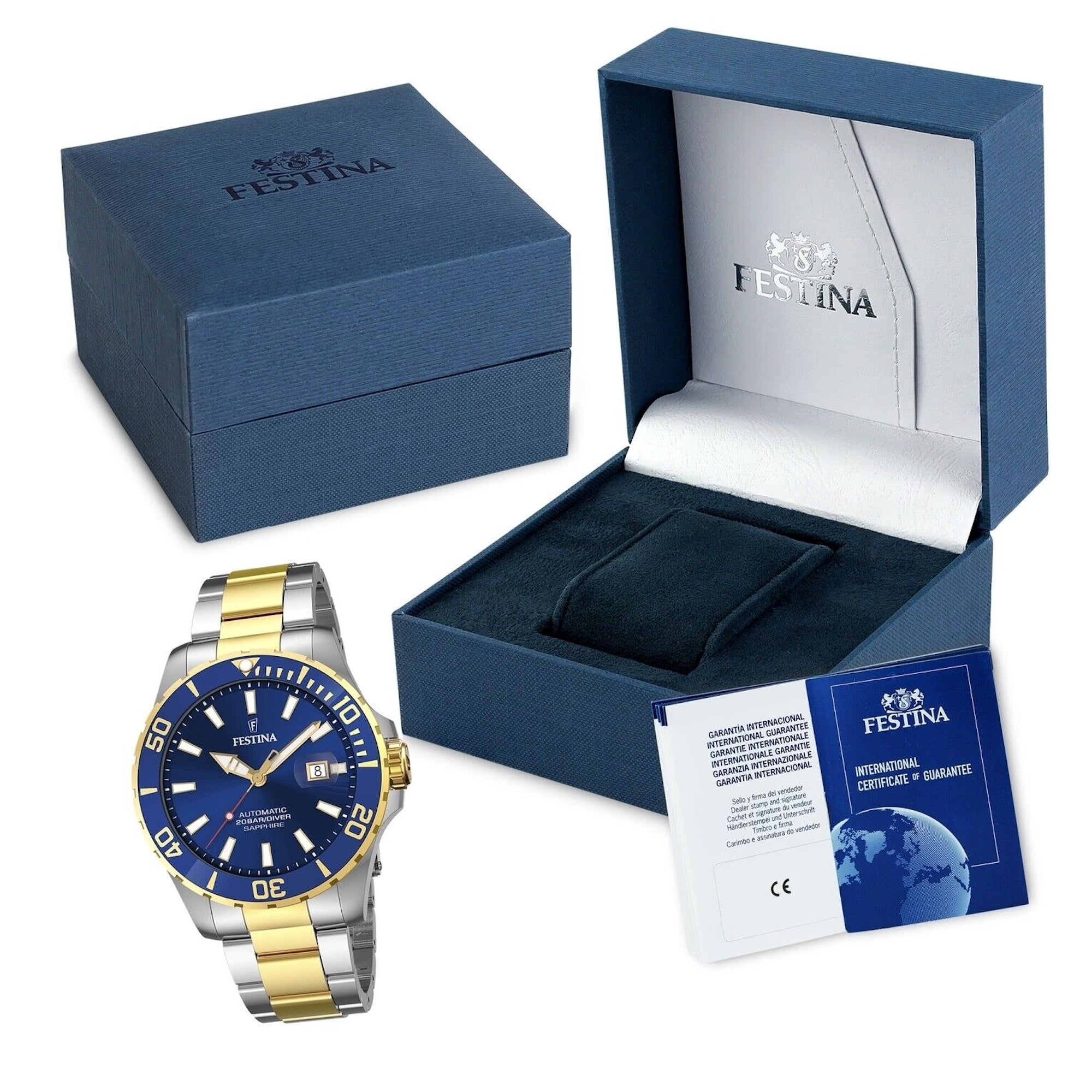 OROLOGIO FESTINA AUTOMATICO F20532/1 BLUE