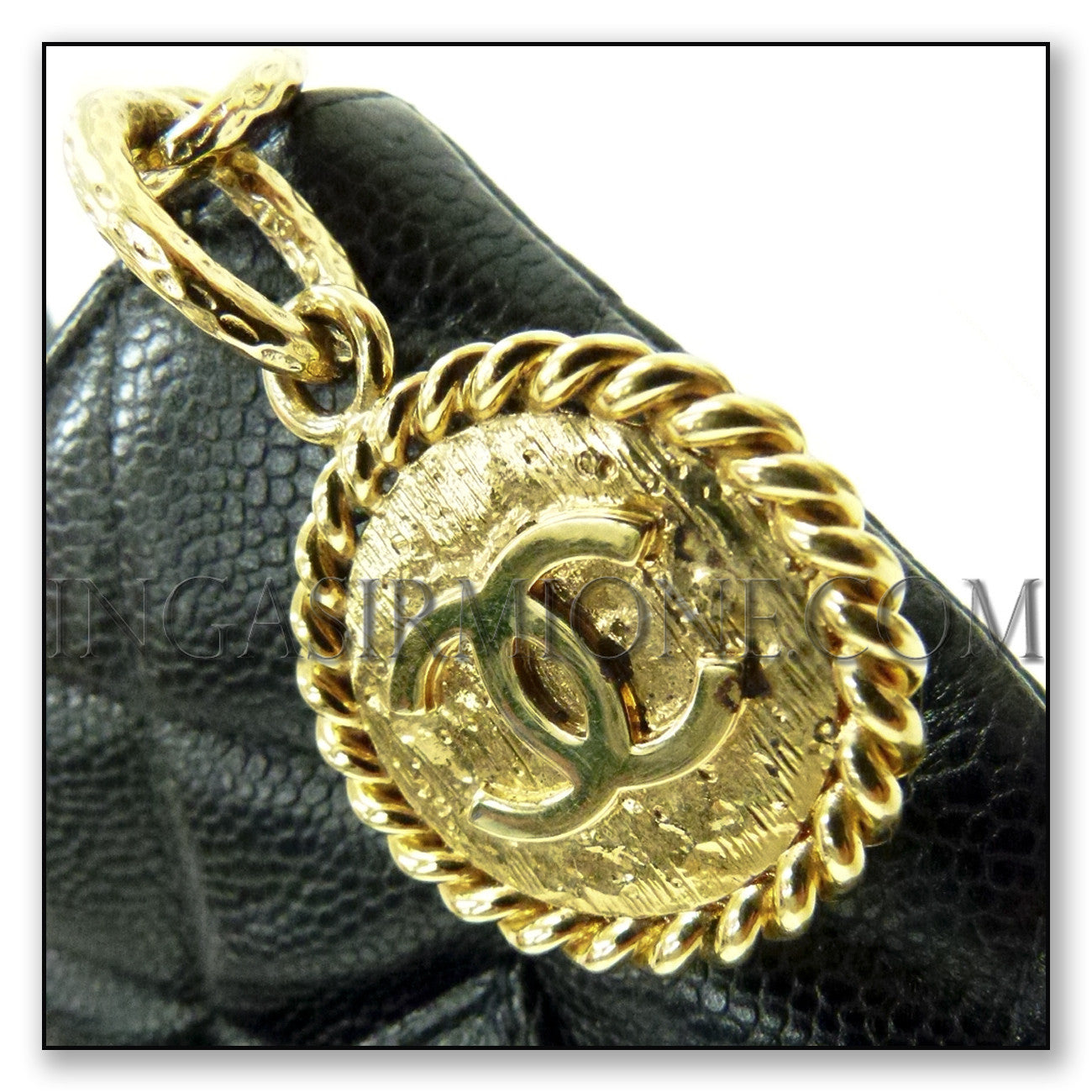 CHANEL Classic Quilted  Shopper Tote Bag