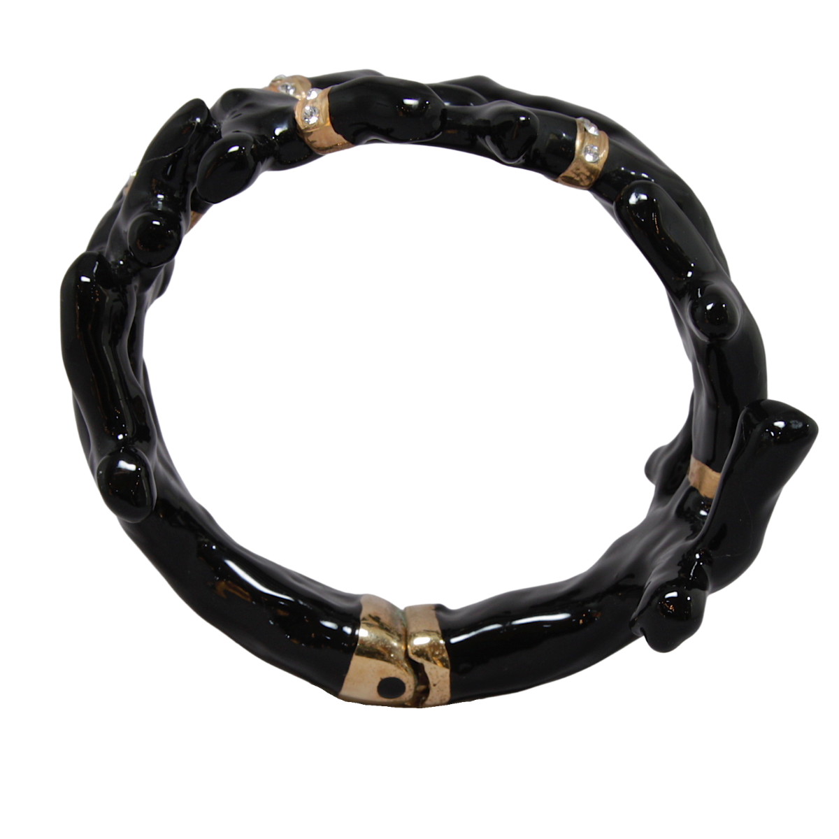 Bracelet coral-shaped black
