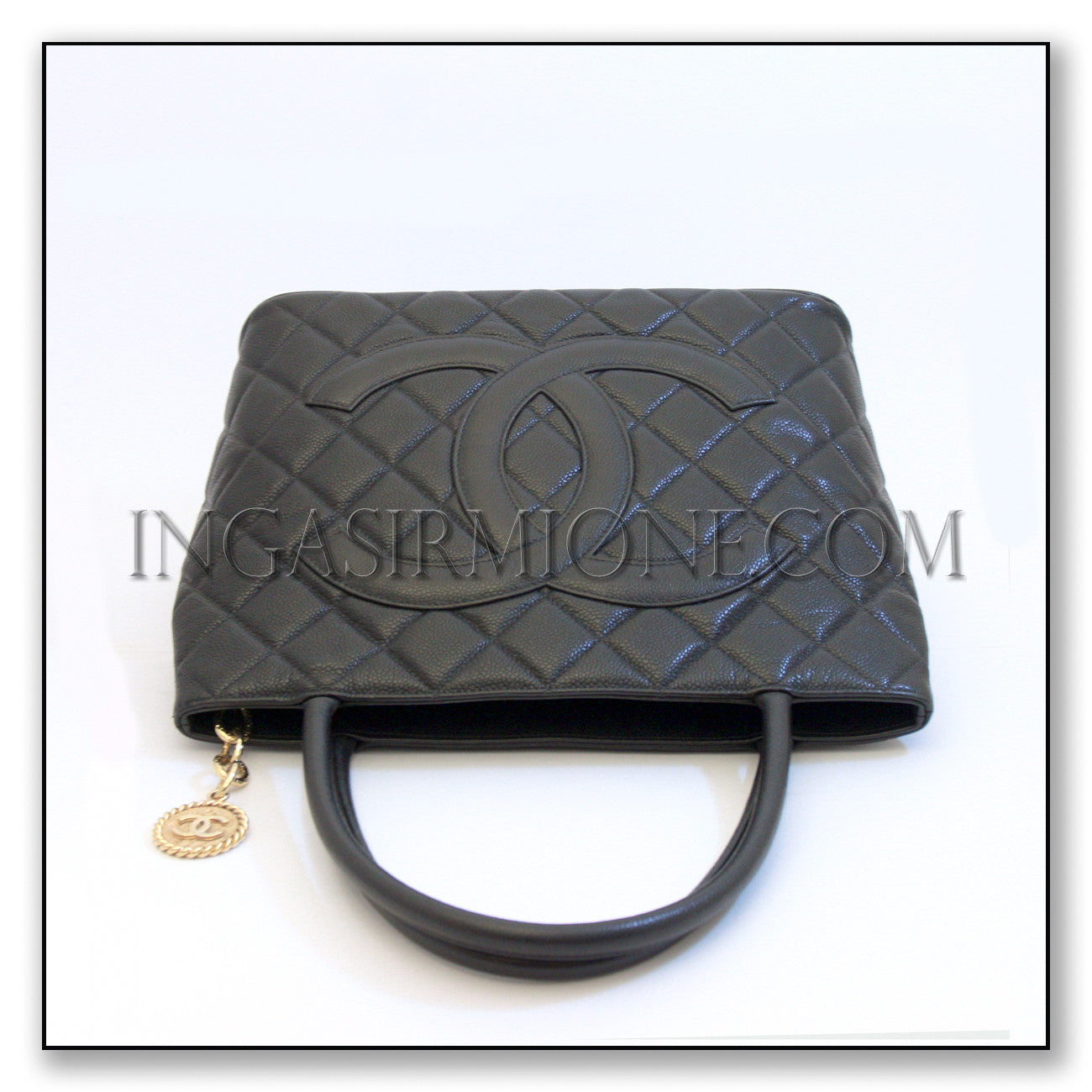 CHANEL Classic Quilted  Shopper Tote Bag