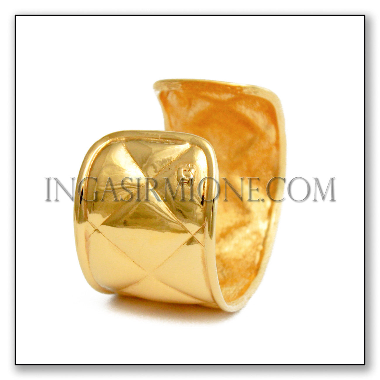 Chanel Quilted Cuff Bracelet