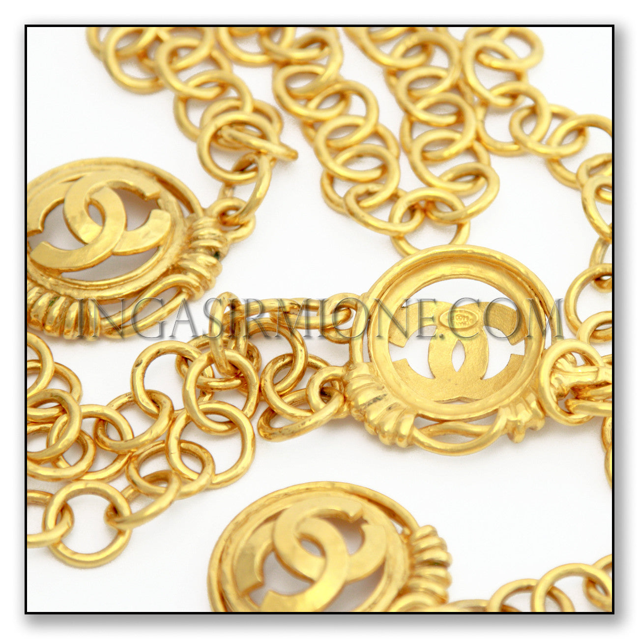 CC MEDALLION NECKLACE/BELT