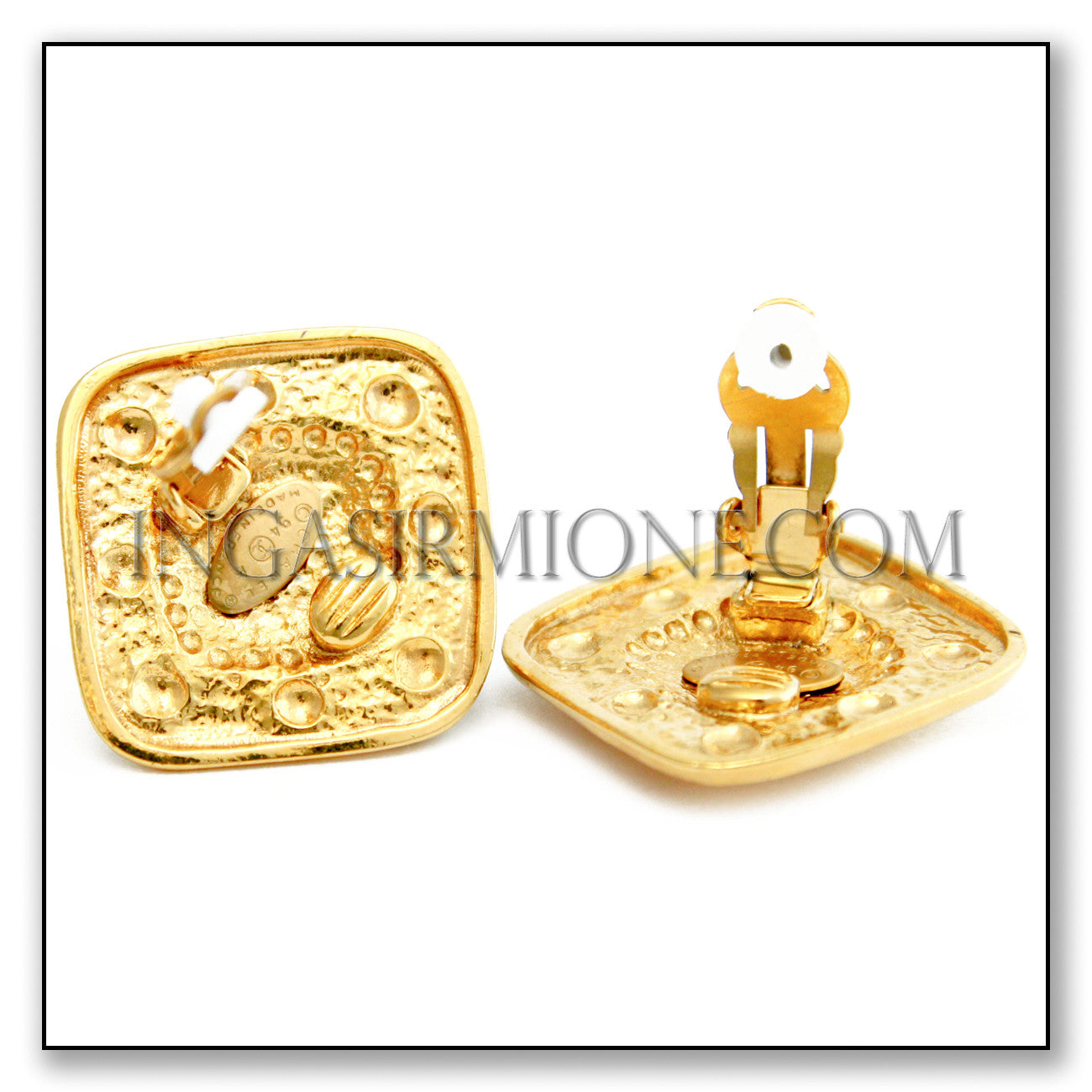 CHANEL CLIP ON  EARRINGS